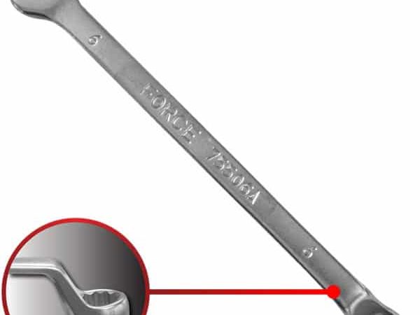 75* OFFSET COMBINATION WRENCH 6MM 130MML