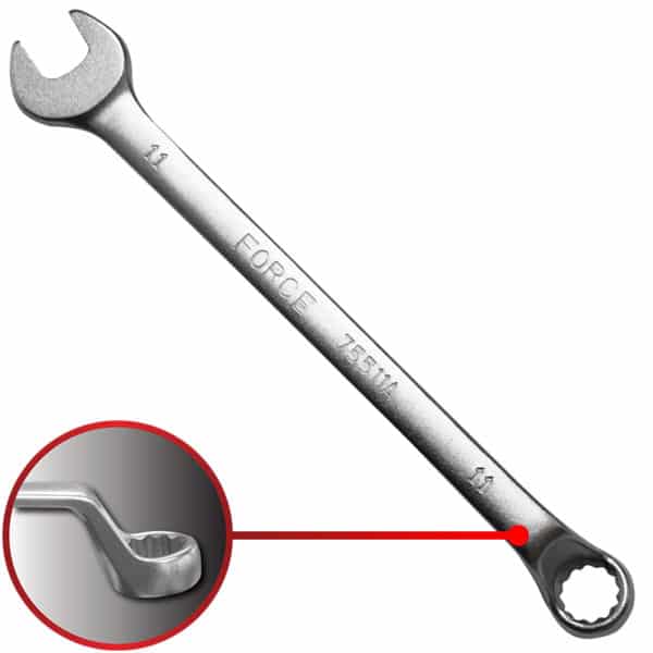 75* OFFSET COMBINATION WRENCH 11MM 170MML