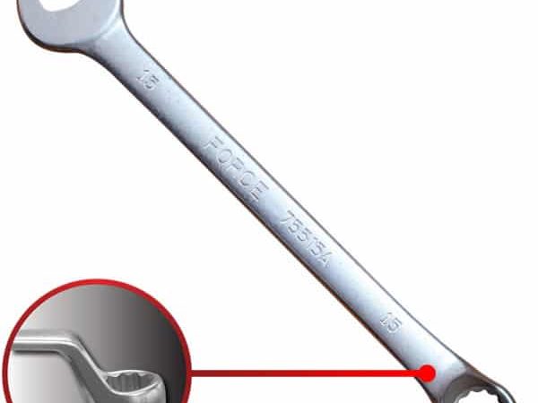 75* OFFSET COMBINATION WRENCH 15MM 210MML