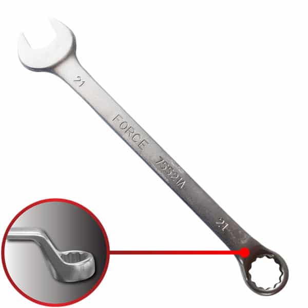 75* OFFSET COMBINATION WRENCH 21MM 270MML