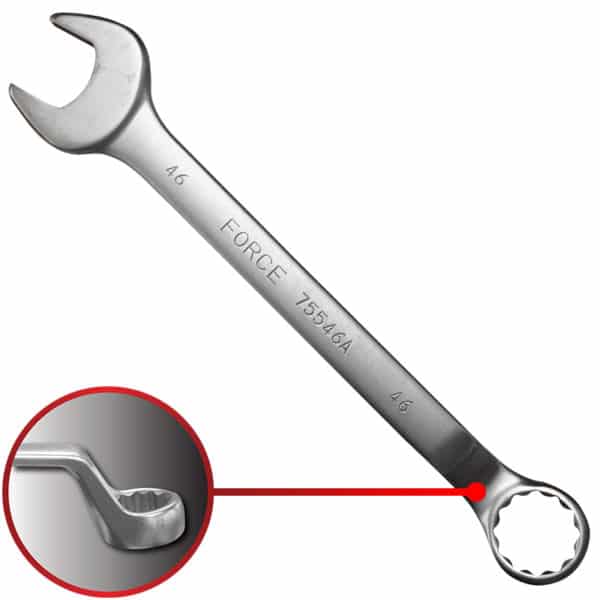 75* OFFSET COMBINATION WRENCH 46MM 500MML