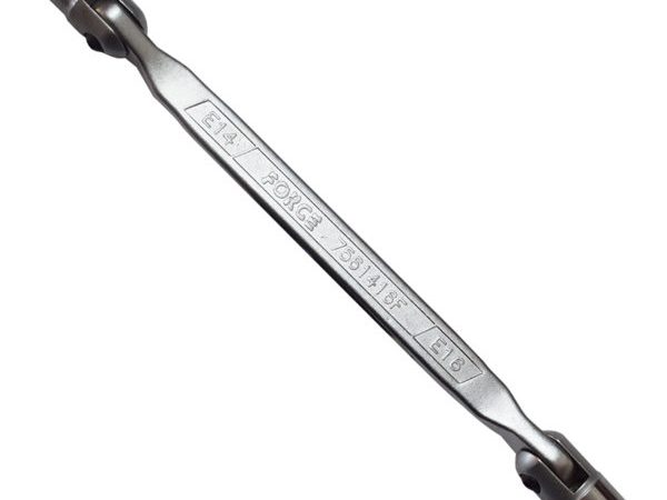 HINGED STAR SOCKET WRENCH E14XE16 227MML
