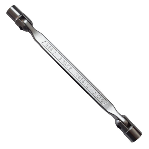 HINGED STAR SOCKET WRENCH E14XE16 227MML