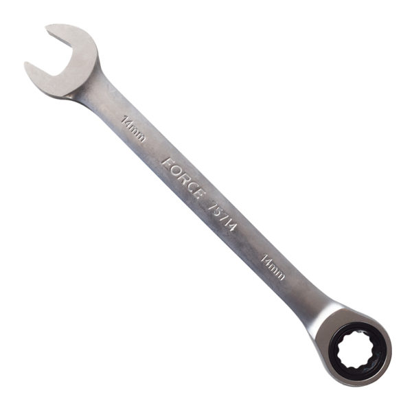 FLAT RATCHET WRENCH 14MM 190MML