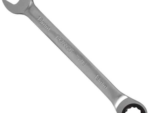 FLAT RATCHET WRENCH 15MM 200MML