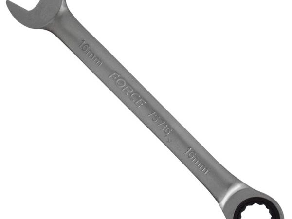 FLAT RATCHET WRENCH 16MM 210MML