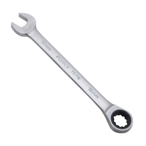 FLAT RATCHET WRENCH 18MM 233MML