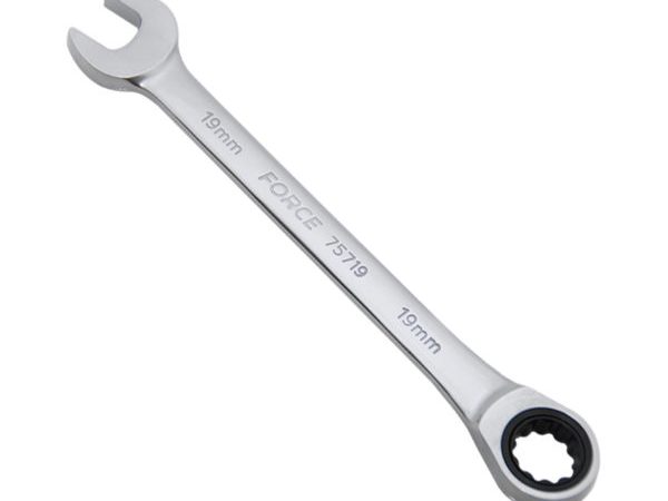FLAT RATCHET WRENCH 19MM 244MML