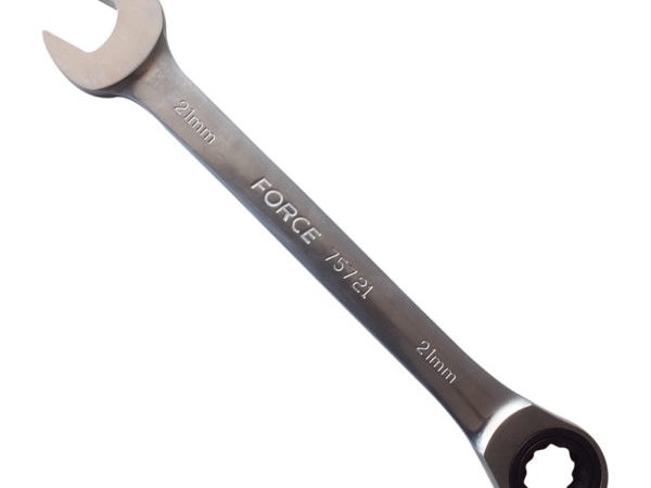 FLAT RATCHET WRENCH 21MM 275MML
