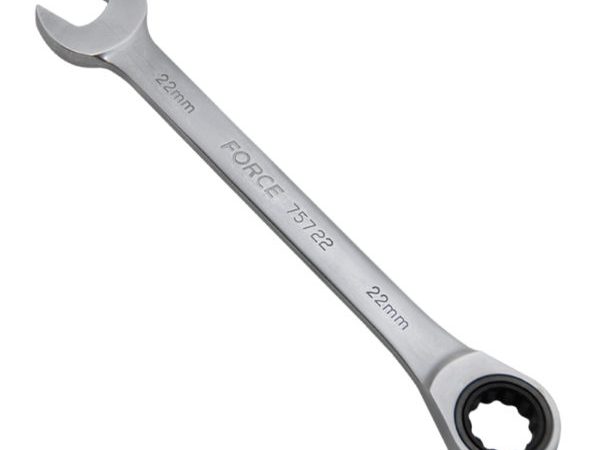 FLAT RATCHET WRENCH 22MM 290MML