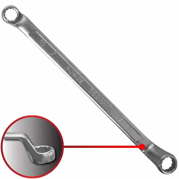 75* OFFSET RING WRENCH 10X11MM 205MML