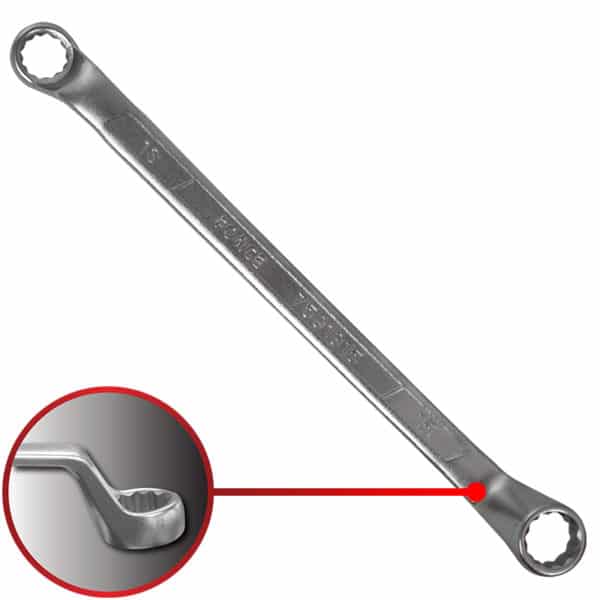 75* OFFSET RING WRENCH 13X15MM 245MML