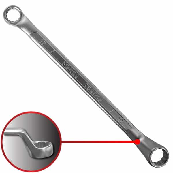 75* OFFSET RING WRENCH 17X19MM 300MML