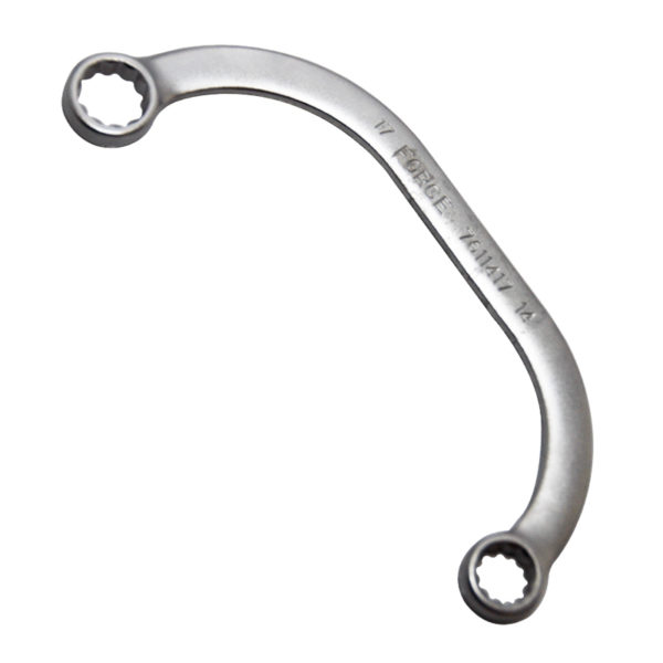 HALF-MOON RING WRENCH 14X17MM 190MML