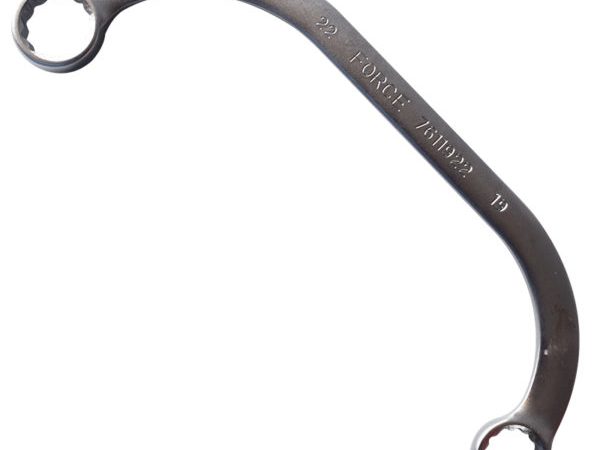 HALF-MOON RING WRENCH 19X22MM 255MML