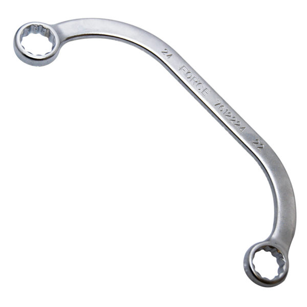 HALF-MOON RING WRENCH 22X24MM 285MML