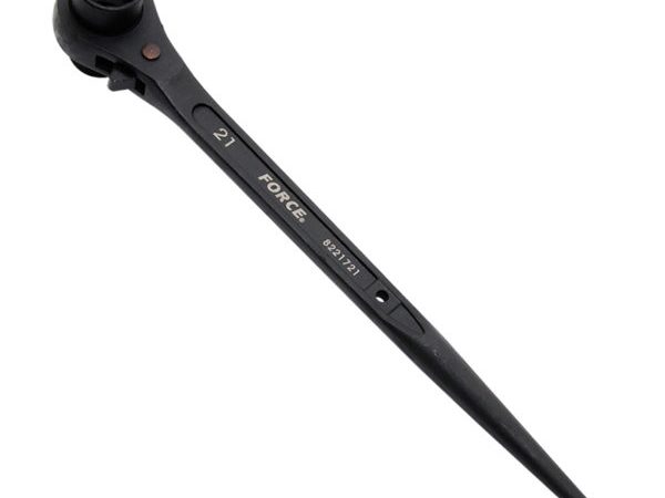 RATCHET DOUBLE SOCKET WRENCH 17X21MM 315MML