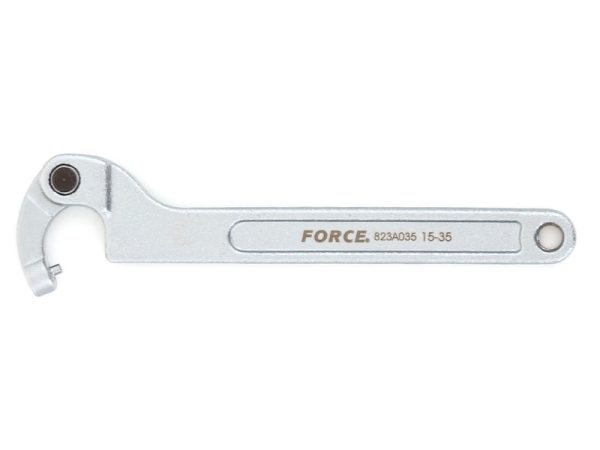PIN TYPE ADJUSTABLE HOOK WRENCH 15-35MM