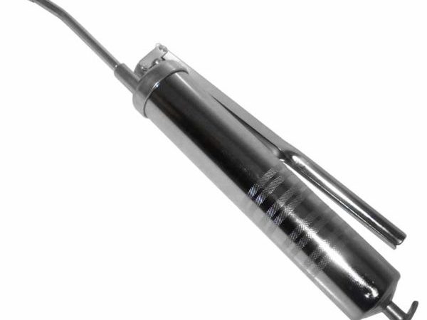 LEVER TYPE GREASE GUN W/METAL BANT SPOUT 400CC