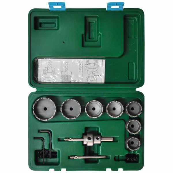 13PCs Tunsten Carbide Tipped Metal Borer Se