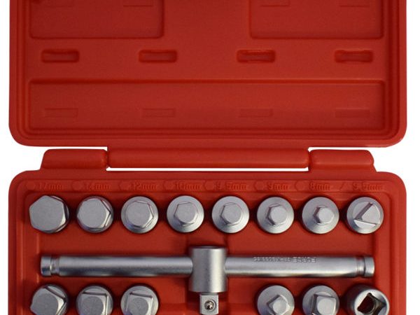 15pc 3/8"DR. Drain Nut