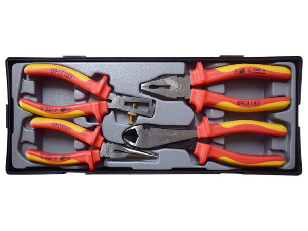 4pc Insulated Pliers Set