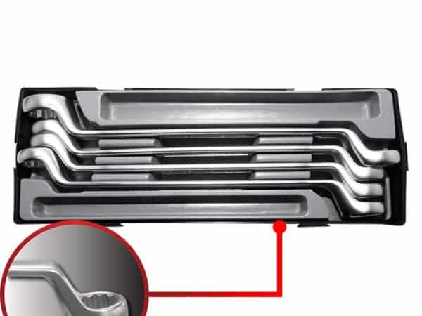 4PC 75' OFFSET RING WRENCH SET (23X26-30X32MM)