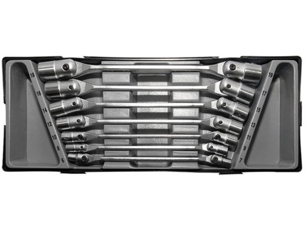7PC Hinged Socket Wrench Set