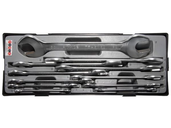 11PCs Double Open End Wrench Set