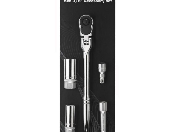 5PC 3/8"DR. ACCESSORY SPARK PLUG SOCKET SET