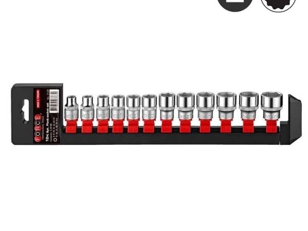 12PC 3/8"DR. 12PT SOCKET SET (8-19MM)