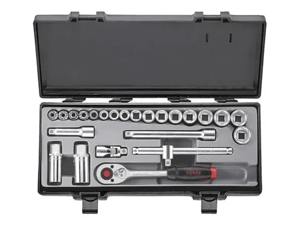 24PC 3/8"DR. 6PT SOCKET COMBINATION SET (6-22MM)