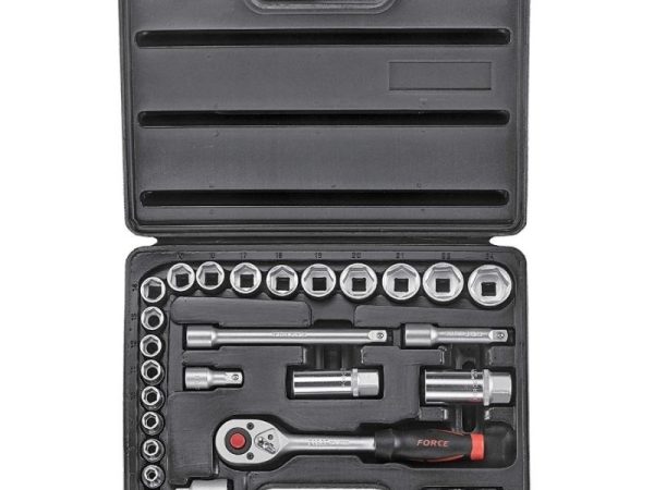 26PC 3/8"DR. 6PT SOCKET COMBINATION SET (6-24MM)