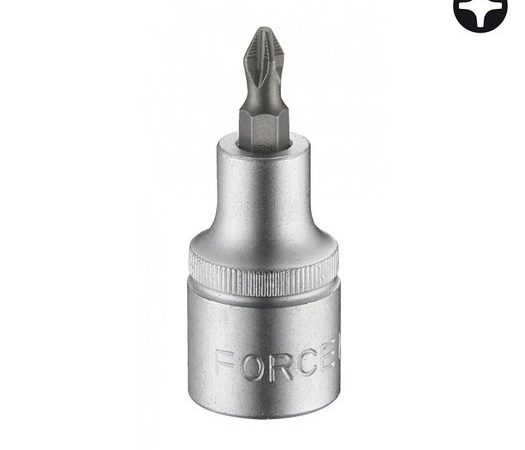 FORCE 3/8" PHILLIPS SOCKET BIT PH.4 50MML