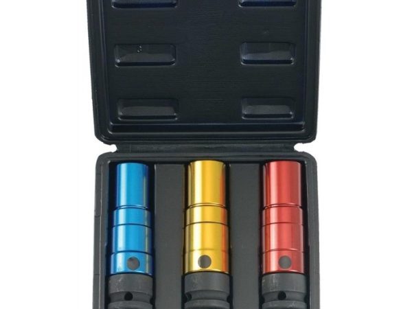 3PCS 1/2"DR HYDRAULIC DUAL TORQUE IMPACT SET