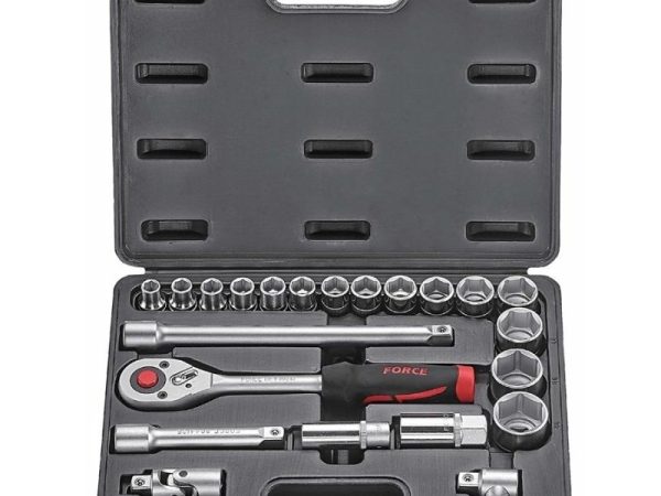 22PC 1/2"DR. 6PT. SOCKET COMBINATION SET (10-32MM)