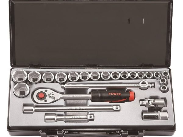 24PC 1/2"DR. SURFACE SOCKET COMBINATION SET (10-32MM)
