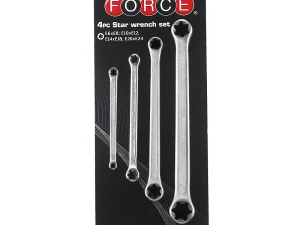 4PC STAR WRENCH SET (E6XE8-E20XE24)