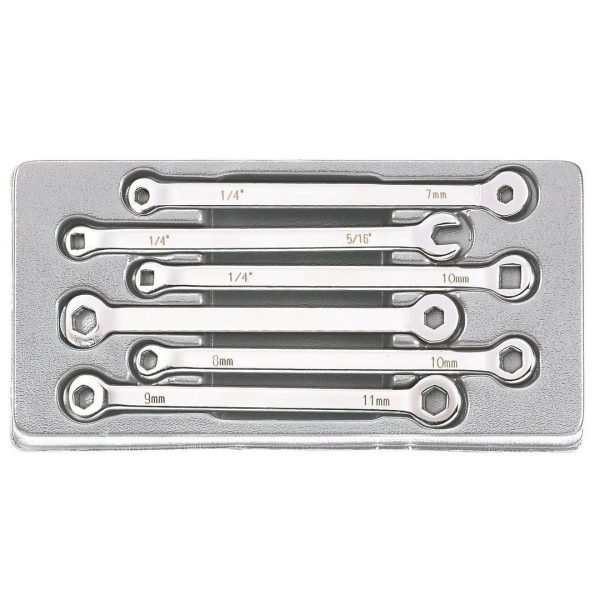 6PC BRAKE SPANNER SET