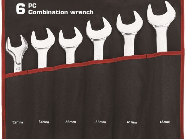 6PC JUMBO COMBINATION WENCH SET (32-46MM)