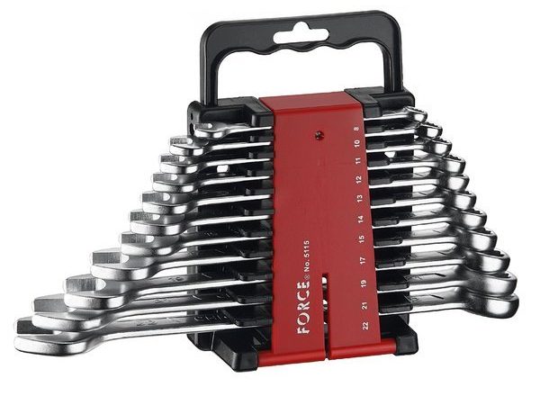 11PC COMBINATION WRENCH SET (8-22MM)