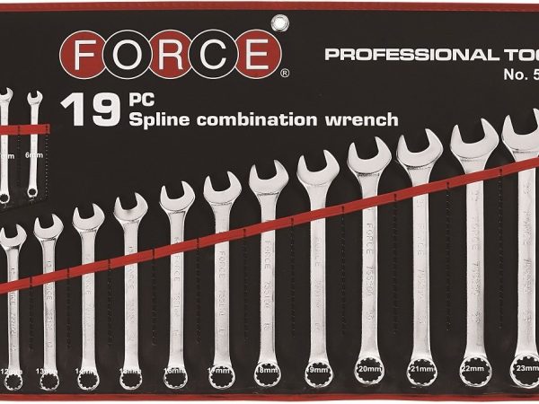 19PC SPLINE COMBINATION WRENCH SET (M6-M24)