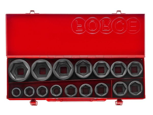 16PC 3/4"DR. 6PT. IMPACT SOCKET SET (SAE)
