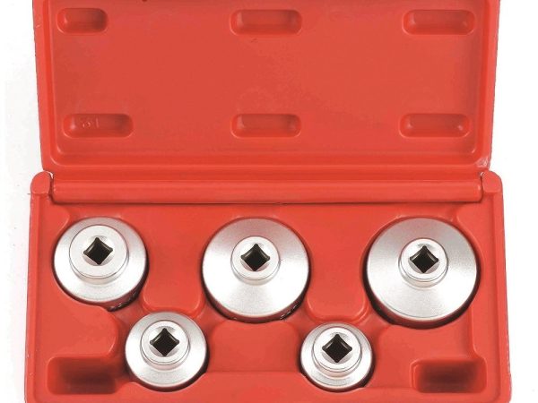 5PC CAP OIL FILTER WRENCH SET