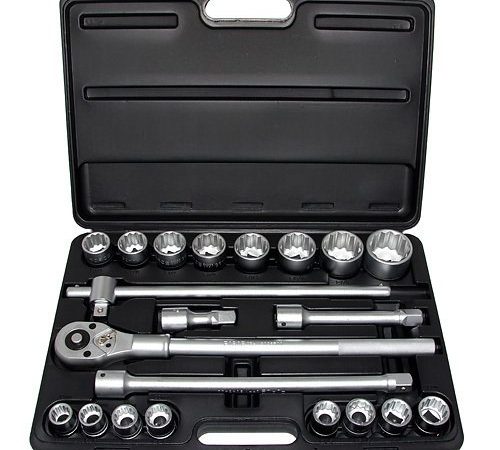 21PC 3/4"DR. 6PT SOCKET COMBINATION SET (19-50MM)