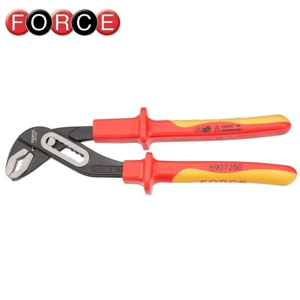 INSULATED WATERPUMP PLIERS (CURVED JAW)10"
