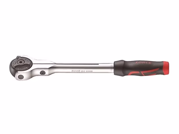 3/8"DR. FLEXIBLE ROUND RATCHET HANDLE 72TEETH 230MML