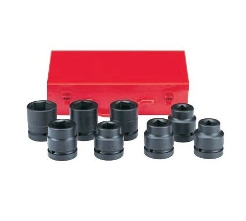 8PC 1"DR. IMPACT SOCKET SET 17-41MM