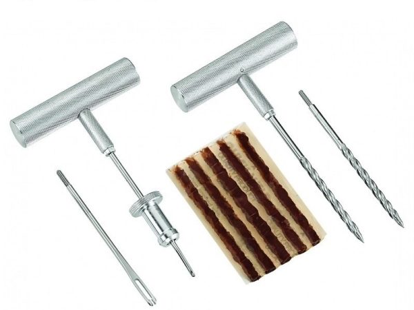 4PCs T-Handle Disclosed Tire Repair Tool Se