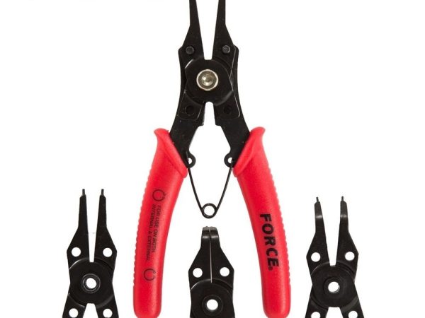4PCs Inernal-external Snap Ring Pliers Set